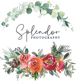 floral logo for Fort Worth Newborn Photographer